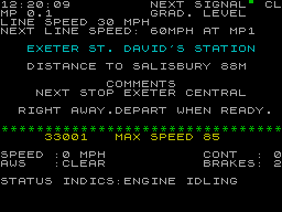 Network Exeter screenshot 2 for ZX Spectrum